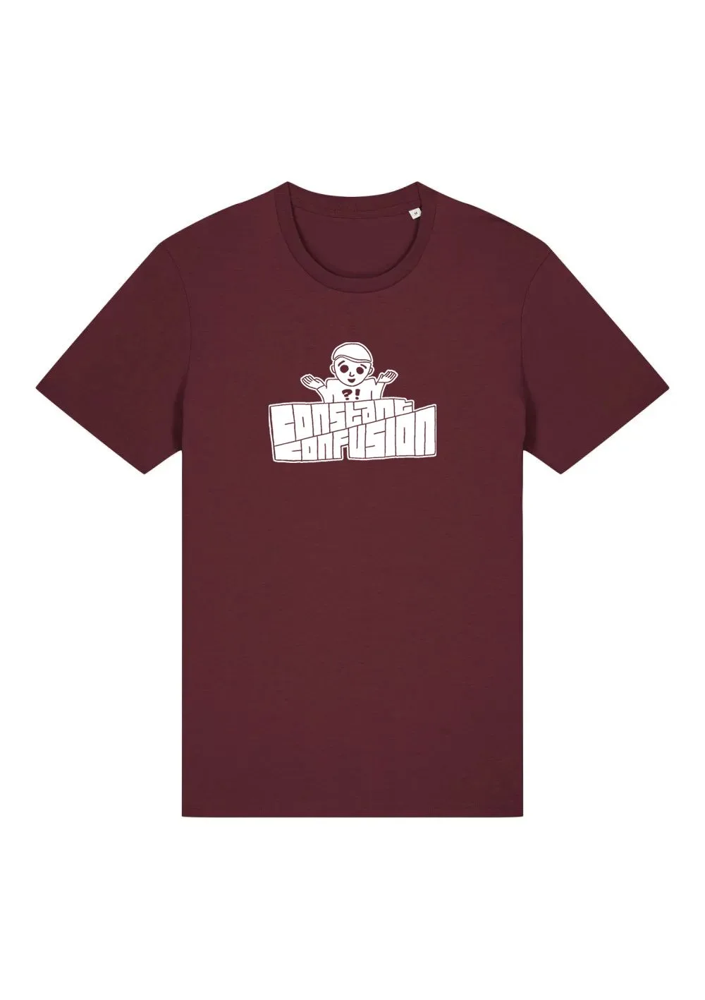 Constant Confusion T-Shirt Weinrot