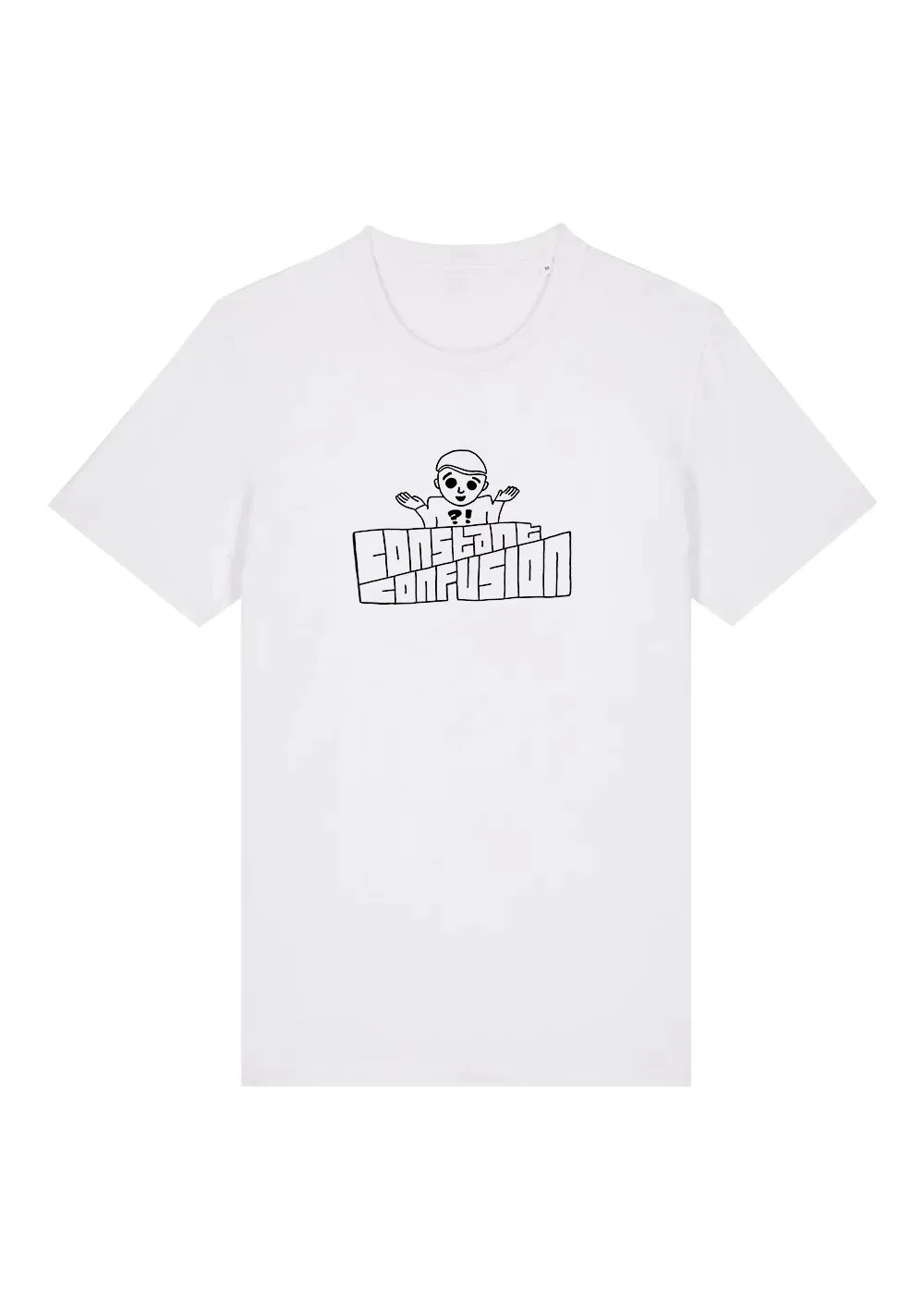Constant Confusion T-Shirt Weiss